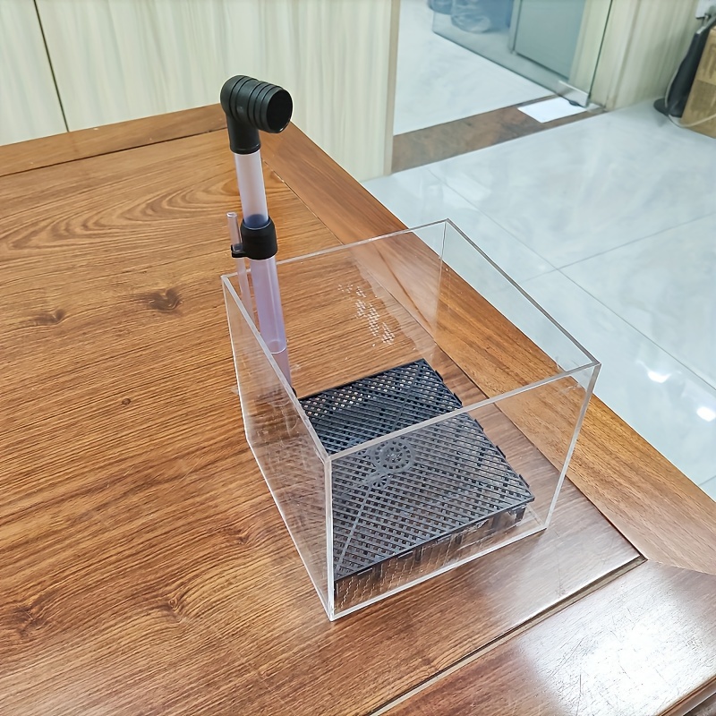 

Filter Box For Tank, Shrimp Tank, Or , Includes Plastic Filter Bottom And Air