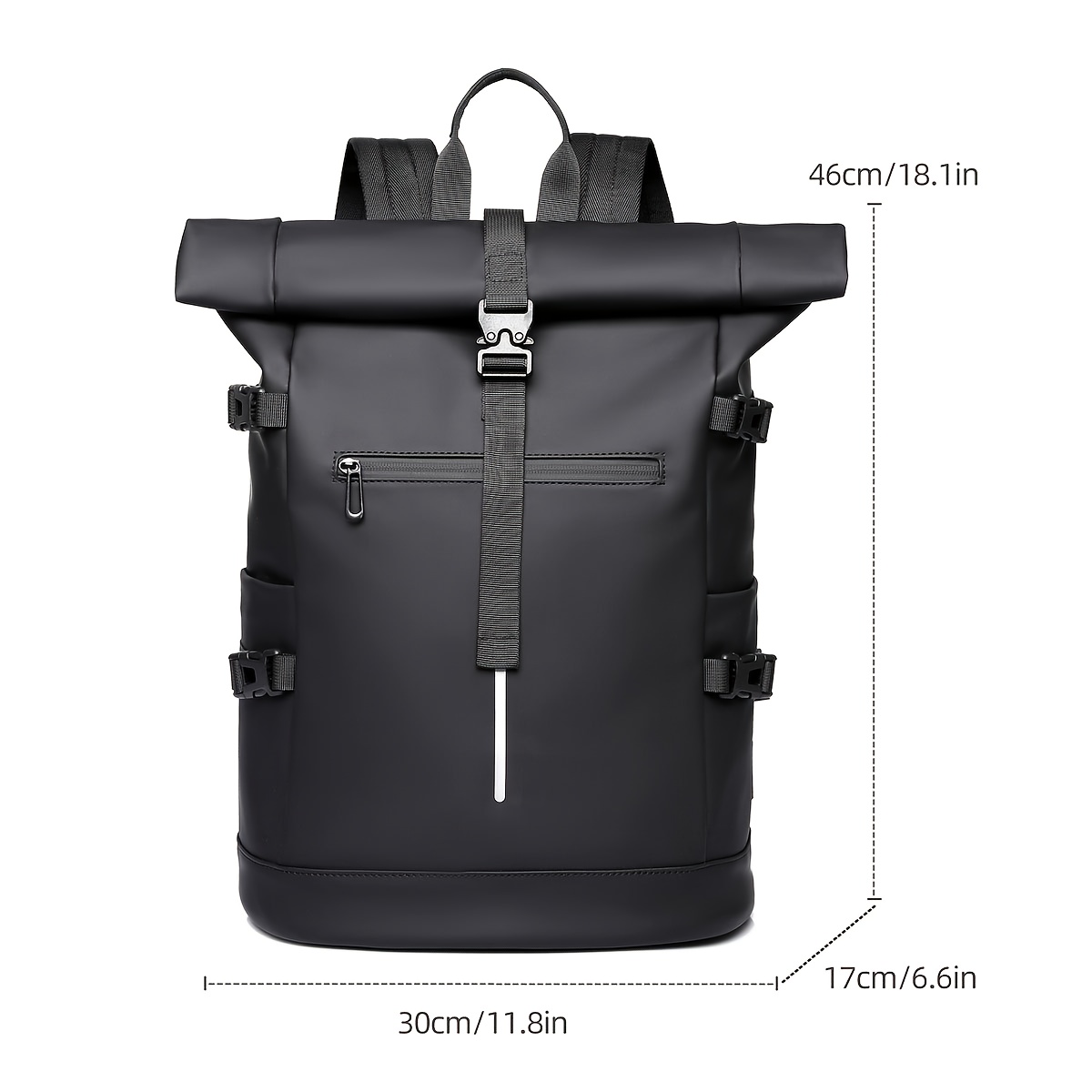 New Men's Diagonal Cross Bag, Men's Outdoor Leisure Shoulder Bag, Men's Commuting Multifunctional Square Charter Bag, Mailman Bag