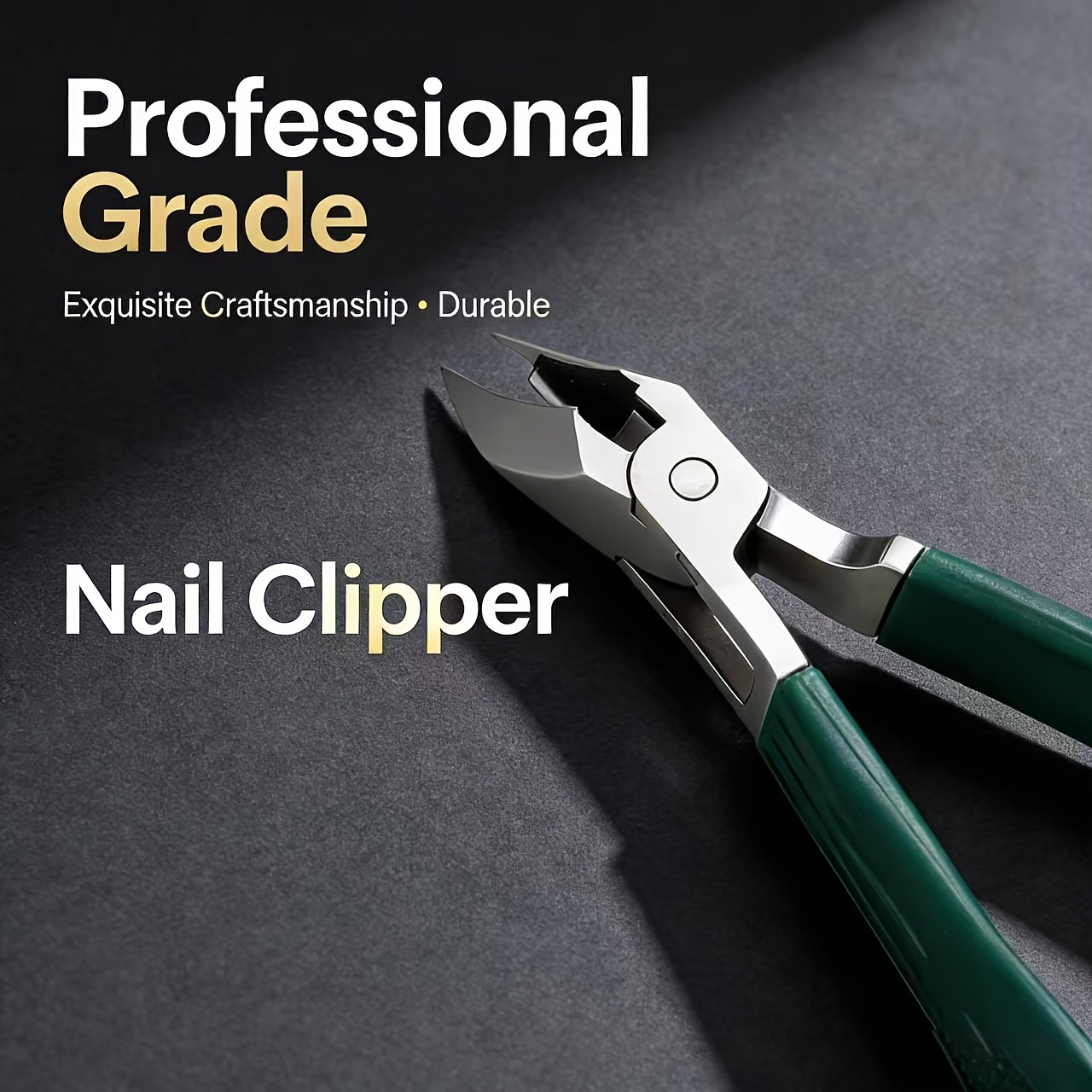 Single Pack of Heavy-Duty Toe Clippers for Thick Nails