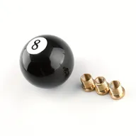 Pool Ball Gear Knob - Black No. 8 Ball - Custom Made | UK Pool Ball Gear Knob - Black No. 8 Ball - Custom Made | UK