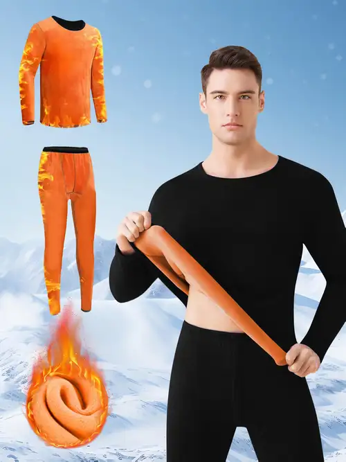 Ensemble de sous-vêtements thermiques pour homme avec doublure en polaire à manches longues et pantalon - Ensemble de couche de base - Confortable - Doux - Épaissir - Haut bas, A# Bleu Ensemble de sous-vêtements thermiques pour homme avec doublure en polaire à manches longues et pantalon - Ensemble de couche de base - Confortable - Doux - Épaissir - Haut bas, A# Bleu