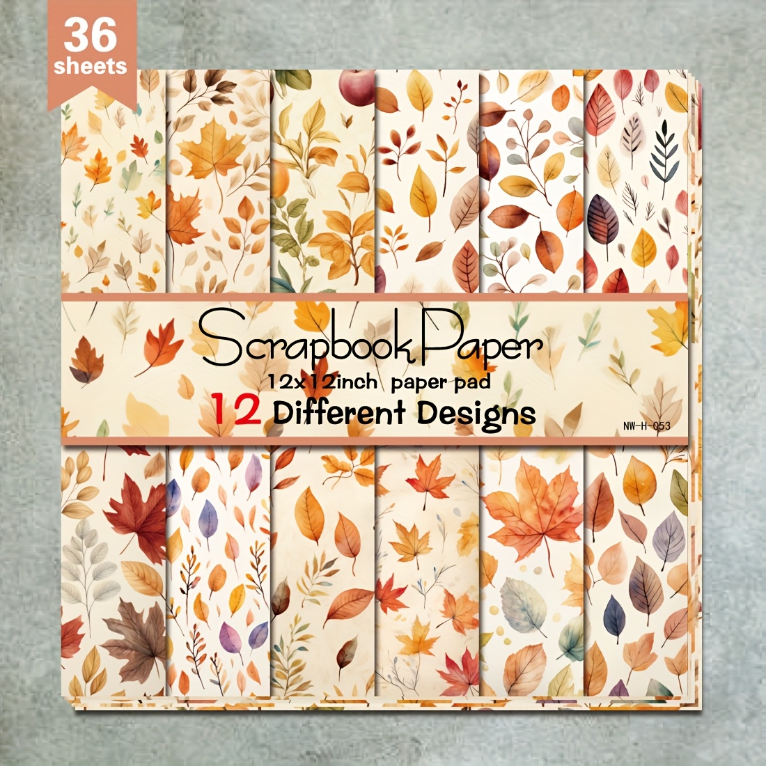 

Pad, 36 , , , Decorative Fall For Album, Card Making, Wrapping & Diy Crafts