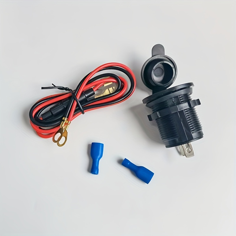 boat cigarette lighter power outlet Car Charger Lighter Socket Lighter Heater 12V Marine Lighter Socket In Waterproof waterproof and dustproof 12V Car Boat Tractor Cigarette
