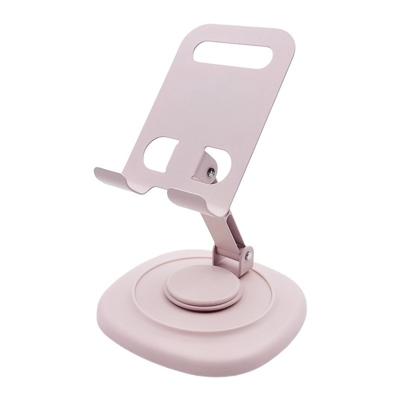TEMU 360-degree Rotatable And Adjustable Desktop Phone Holder, Sturdy And Foldable, Suitable For All Mobile Phones