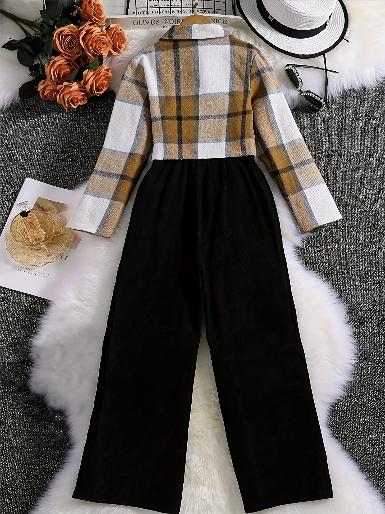 elegant resort style print button top solid Temu Mauritius