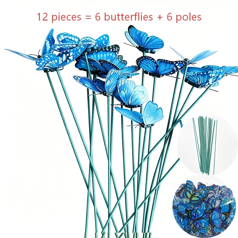 TEMU [3d] 12pcs Ground Stakes, Suitable For Outdoor Long-distance Decoration, With Various Styles To Fit Different Scenes. Suitable For Halloween,
