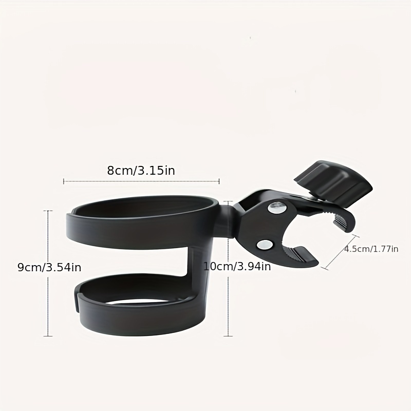 light blue white stroller cup holder adjustable strap Temu Bahrain