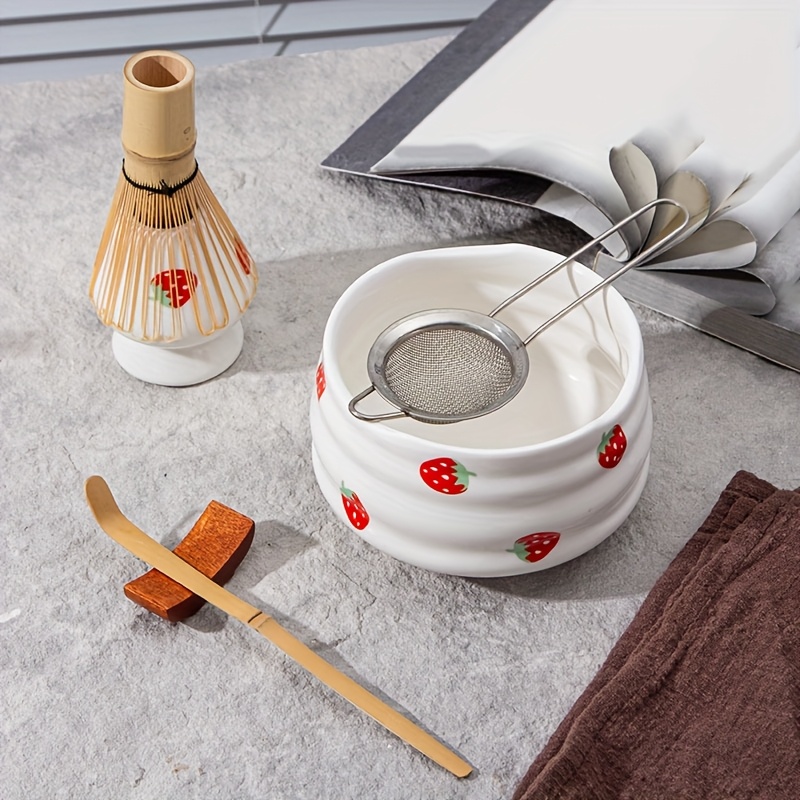 Fouet Matcha, Fouet Matcha Bambou En Naturel, Balai En Bambou Pour Mélanger Le Matcha Au Japon, 100 Dents, Outil Matcha Traditionnel à La Main