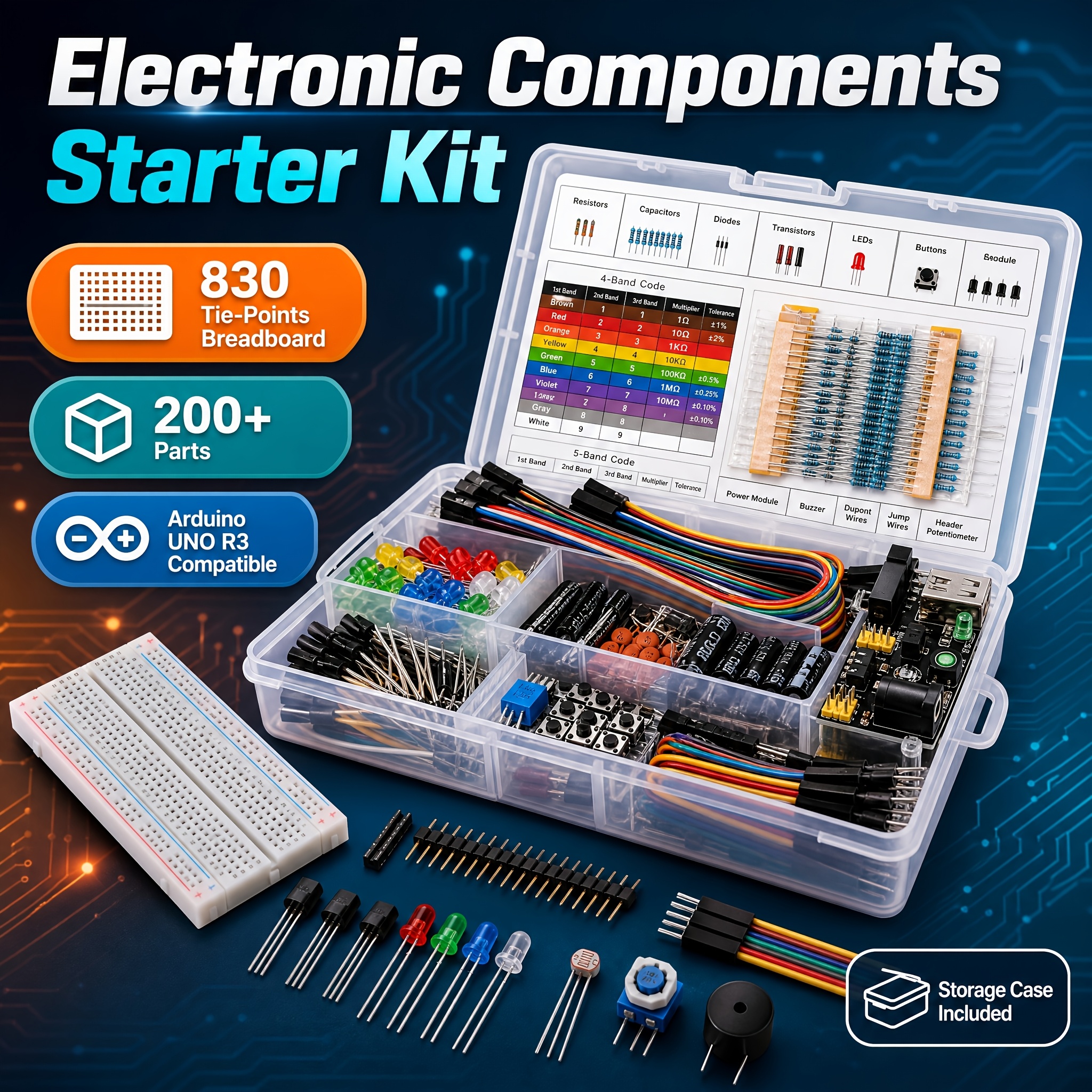 diy electronics kit sold on Temu United States