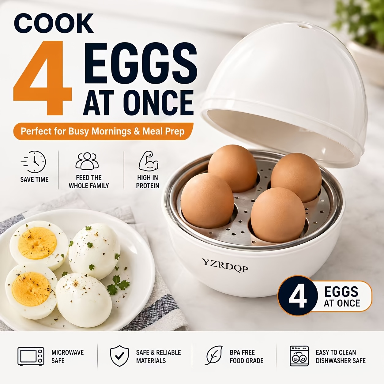 egg cooker sold on Temu United States