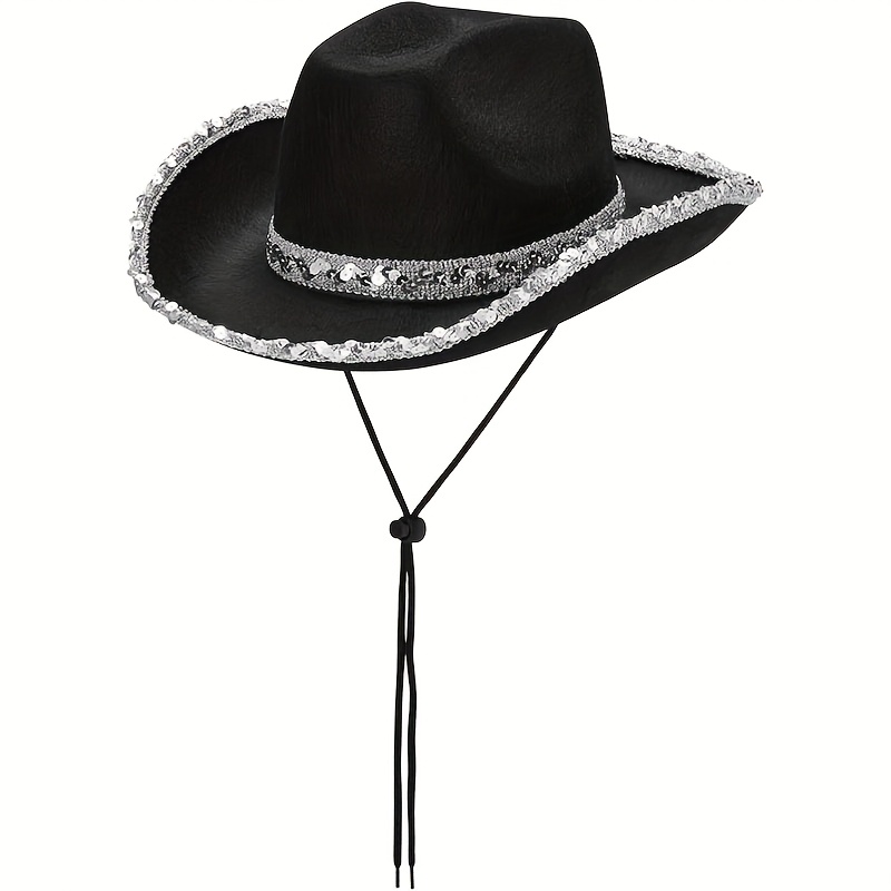 12-Piece Western Cowboy Party Hat and Glasses Set