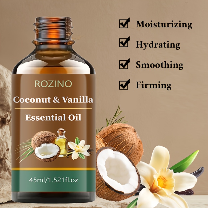 Coconut Fragrance Essential Oil, Strong Moisturizing Effects