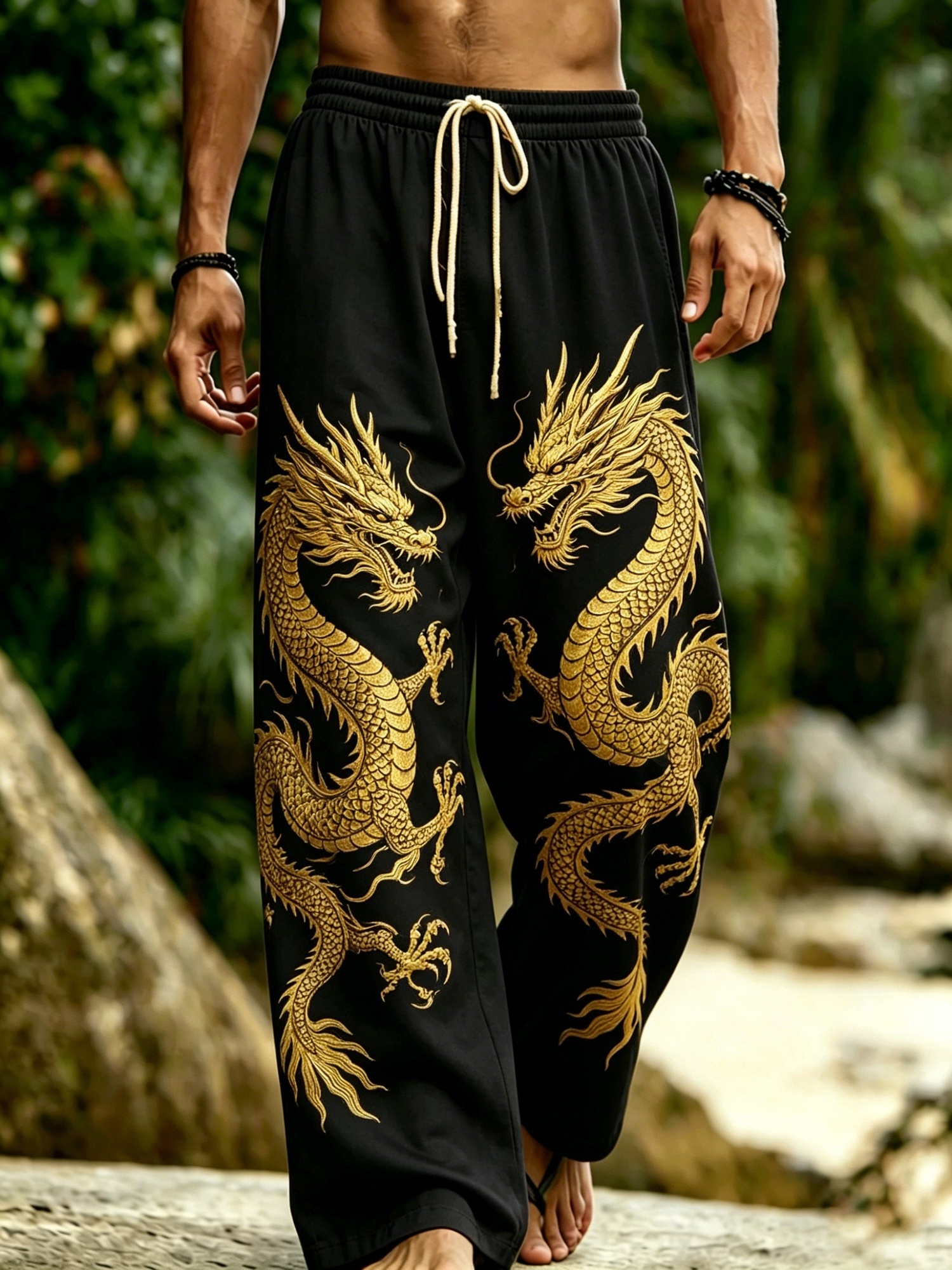 dragon pants sold on Temu United States