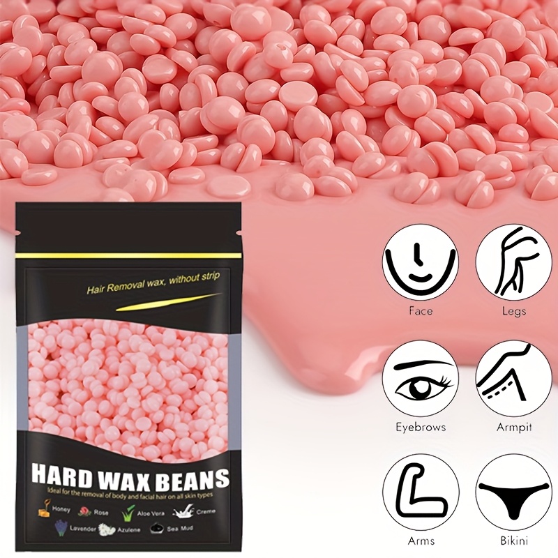 100g Beads Waxkiss Rose Scented Hard Wax For Hair Removal Full Body Use (face/underarms/bikini/legs) Summer Cool/refreshing Hair Removal