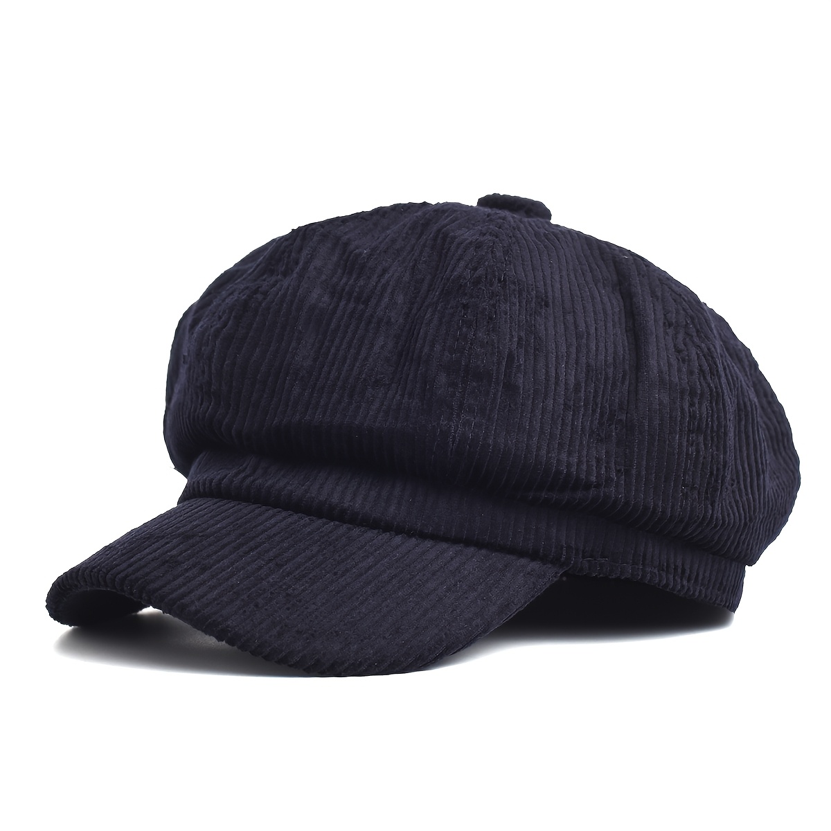 corduroy newsboy cap female coffee vintage hat women autumn - Temu