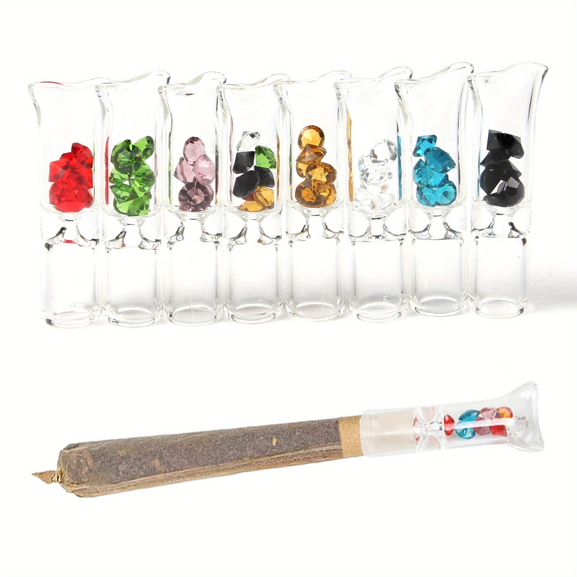 a unique glass smoking   with a powerful filter clean and hygienic reusable as an accessory for outdoor   or travel   for   enthusiasts