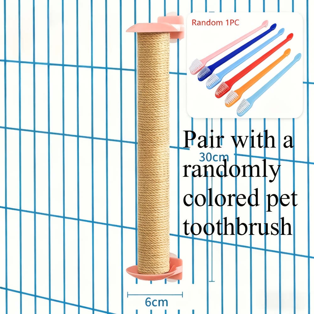 Adjustable Angle Rabbit Scratch Post with Sisal