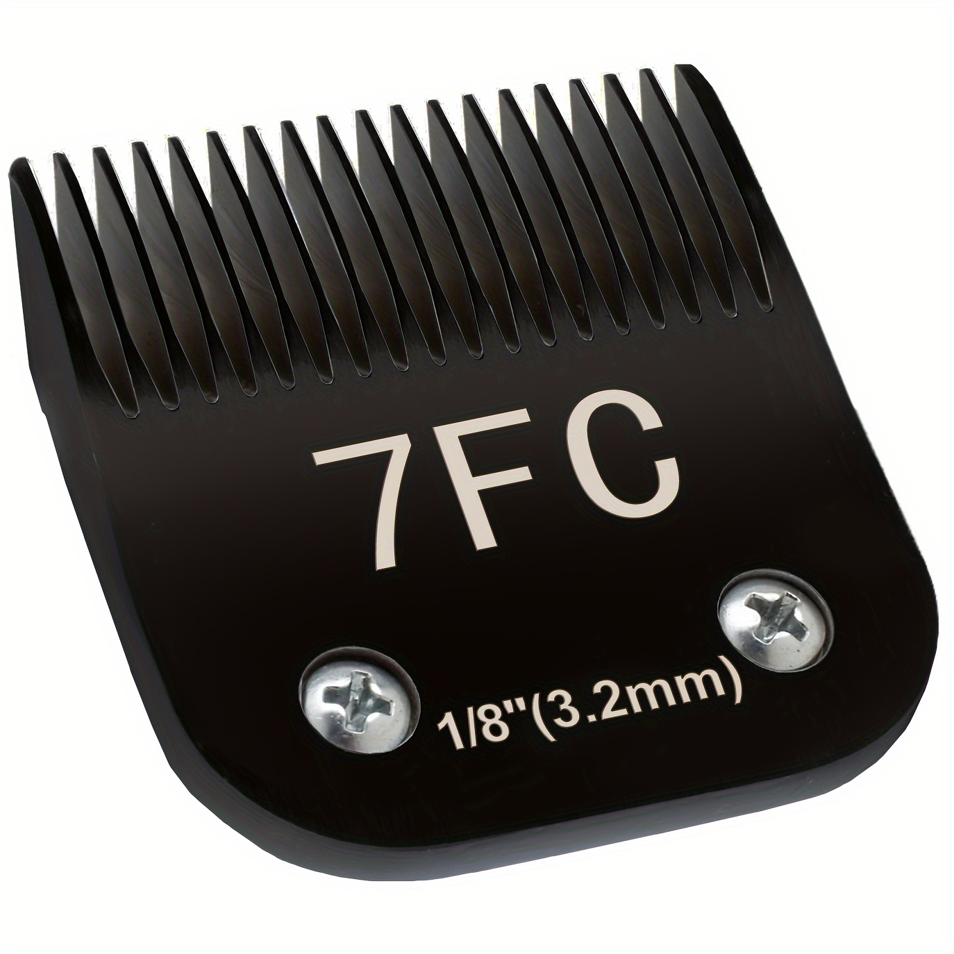 TEMU Detachable Pet Dog Grooming Clipper Ceramic Blade, Compatible With , Size 7fc, Compatible With A5, Wa*h*l Km Series Clippers, 1pc Black