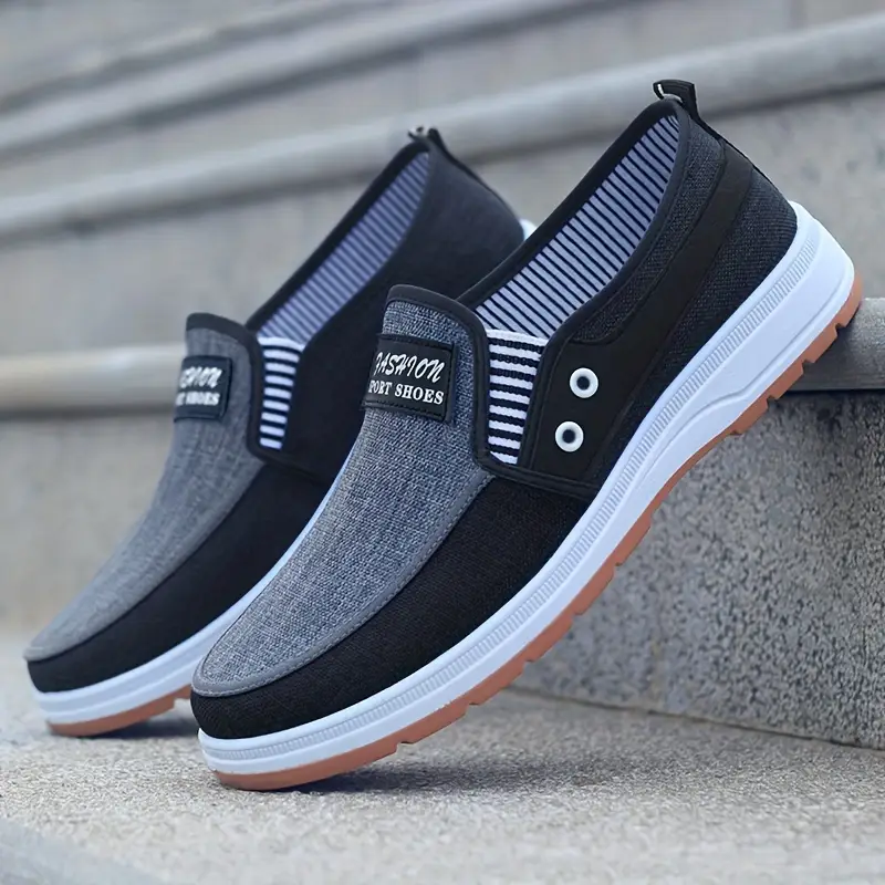 slip on casual shoes for mens outdoor activities non slip comfy low top sneakers for outdoor walking workout spring and summer details 3