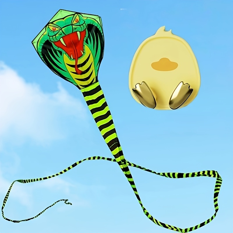 TEMU 400-meter Green Kite Set - Durable, Easy-to-fly Large Design For Outdoor Fun - And Parks, Ideal Halloween, Christmas, Thanksgiving Gift; Wheels Separately