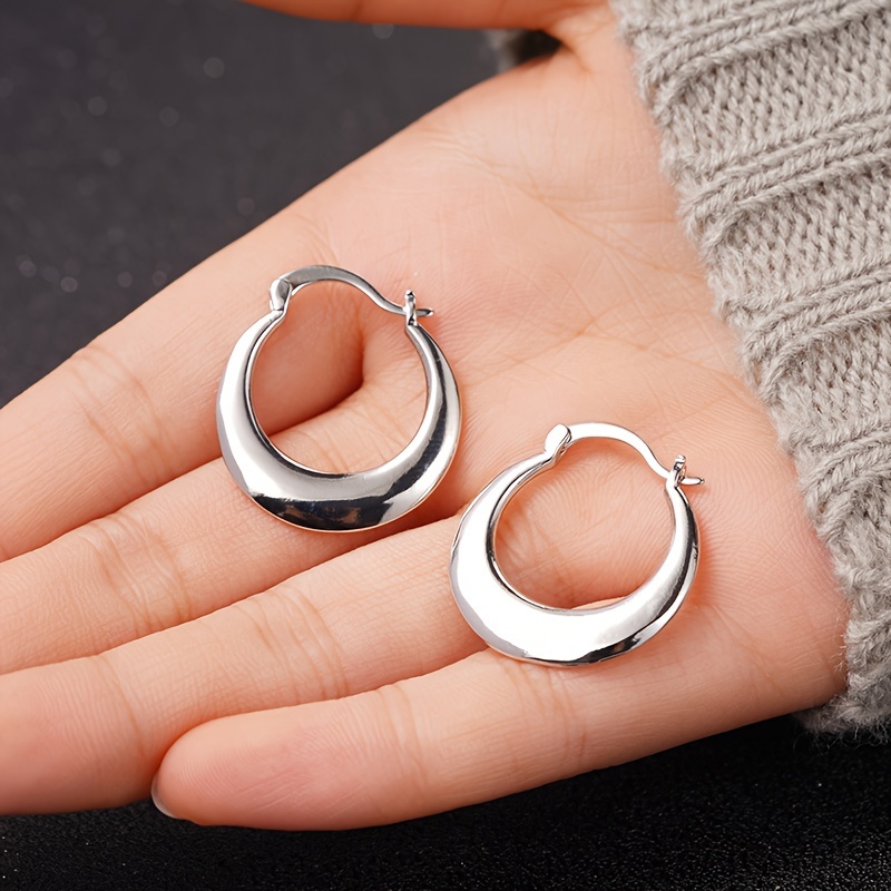 Stylish Ring Earrings for Women Casual Daily Accessory Gift