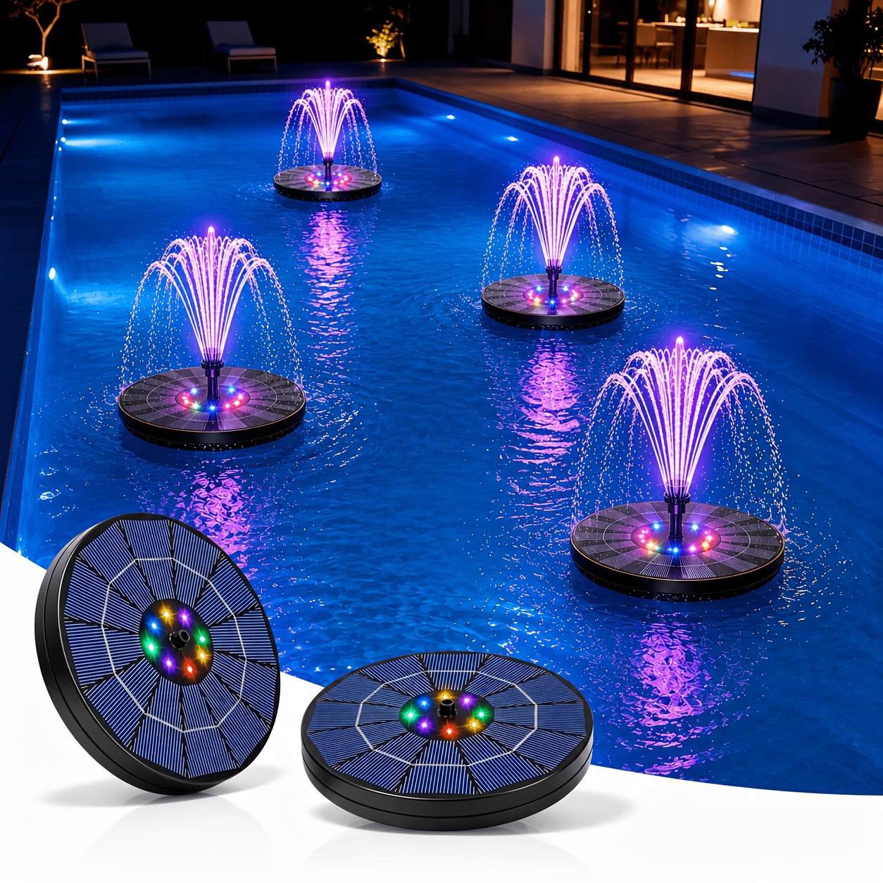 pond lights sold on Temu United States