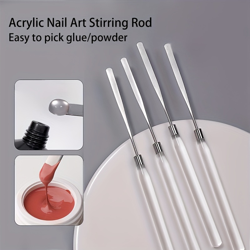 

Steel Art Mixing Spatula - Sulfate-free, -use For Gel & Application, Tool