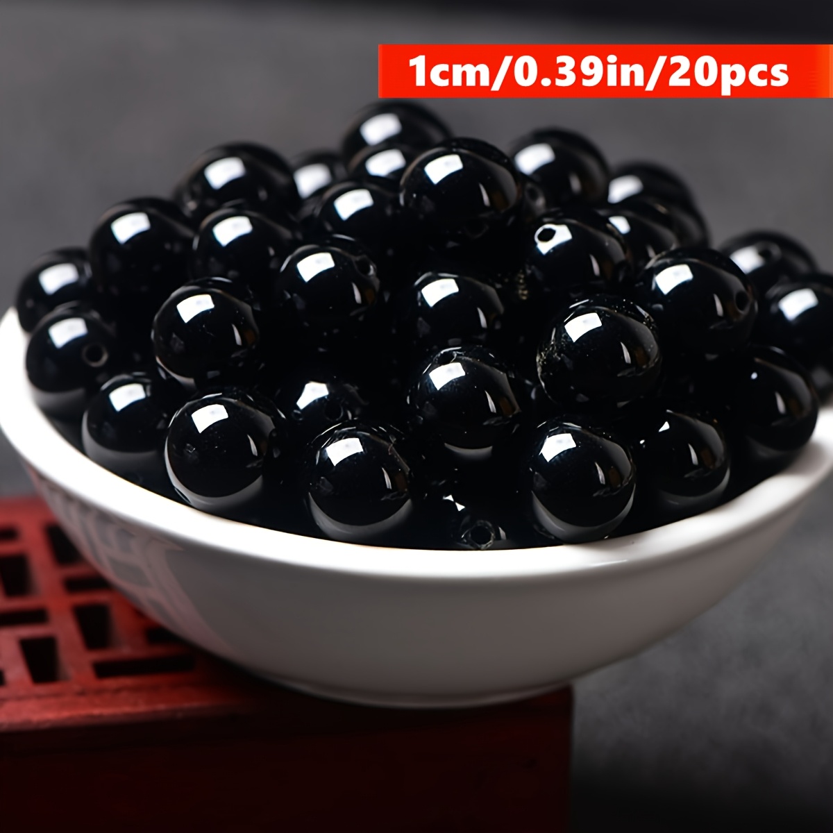 4-20mm Acrylic Round Beads, Approximately 5-500pcs Per Pack, Suitable For Making Bracelets, Necklaces, And Phone Charm Accessories