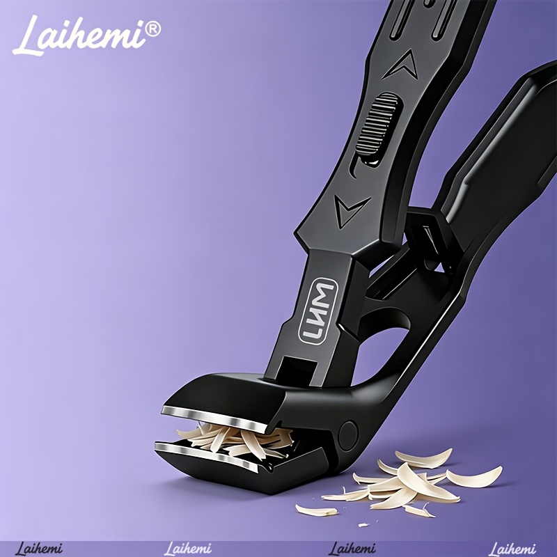 Curved Nail Clippers Set with Ergonomic Design and Storage Box