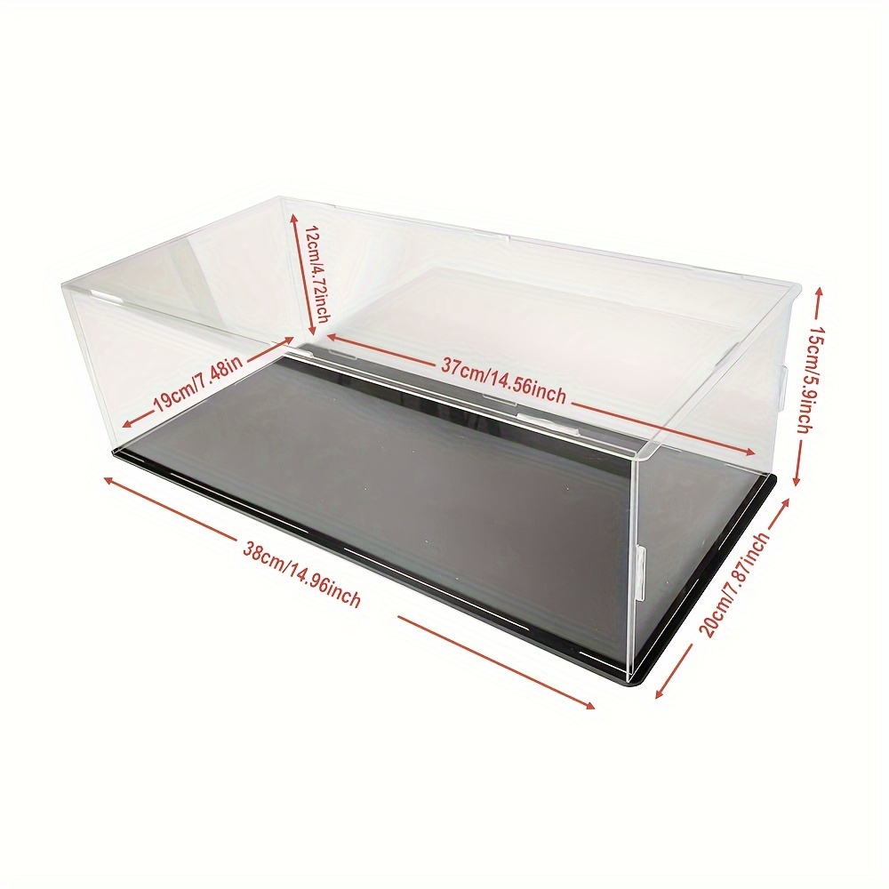 TEMU -assemble Acrylic Display Case 14.57x7.48x4.72