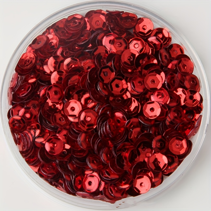 3000pcs 4mm Round PVC Sequins for DIY Projects