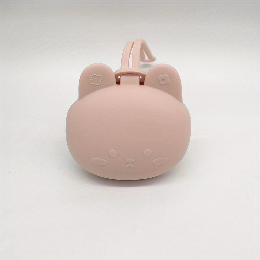 1pc Custom Silicone Stroller Hanging Bag, Storage Pouch For Stroller When , Personalized With Name, Storage Box