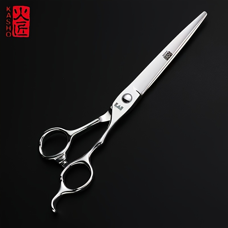 Image of High-end Hair Scissors, Made Of High- And Hand-finished, With Extremely . Are Designed For Hair Stylists And 7-inch Size For Straight Cutting. In Large-blade