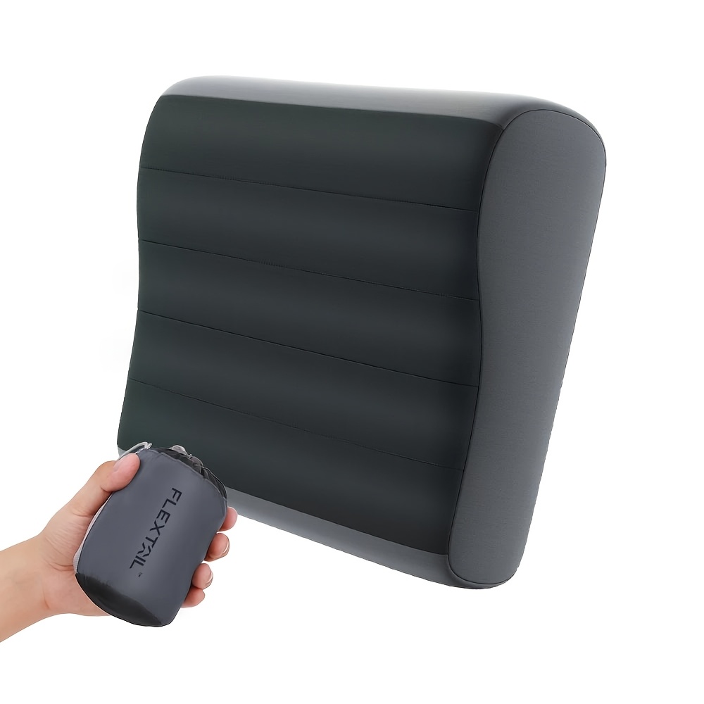 TEMU Cuscino da Campeggio Gonfiabile FLEXTAILGEAR, per Viaggi Ultraleggeri in Aereo, Escursionismo, Viaggi su e - Cuscino per il con Copertura