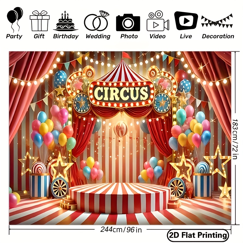 TEMU 2D Plat, 2D Plat - 2D Deurbanner 2D Plat, 2D Plat - 2D Deurbanner 2D Platte Banner 1 stuks 243.84X182.88Cm, 80S Feest, Polyester Fotografie