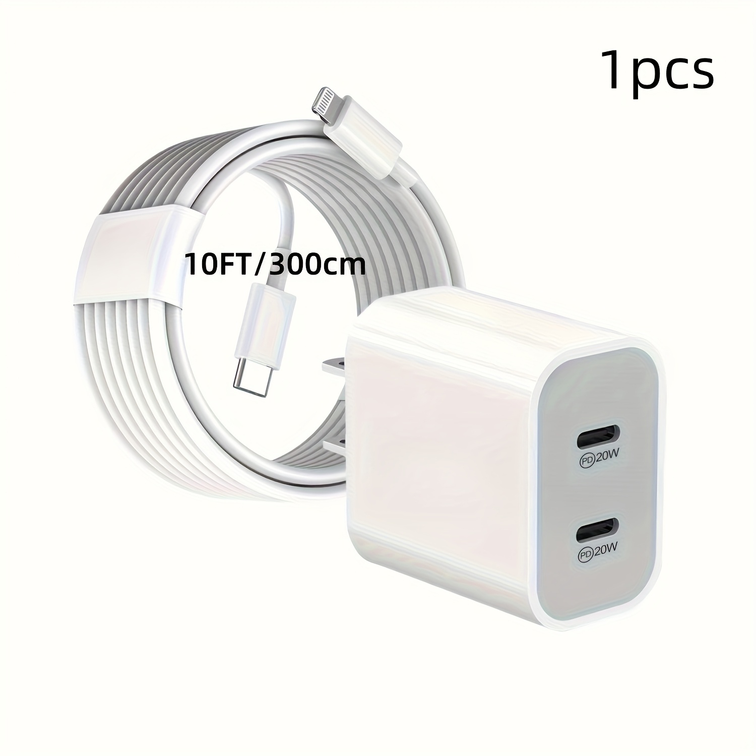 Acheter Adaptateur secteur 20W USB-C, prise US EU, chargeur rapide pour iPhone 8 plus X XS 11 12 mini pro max
