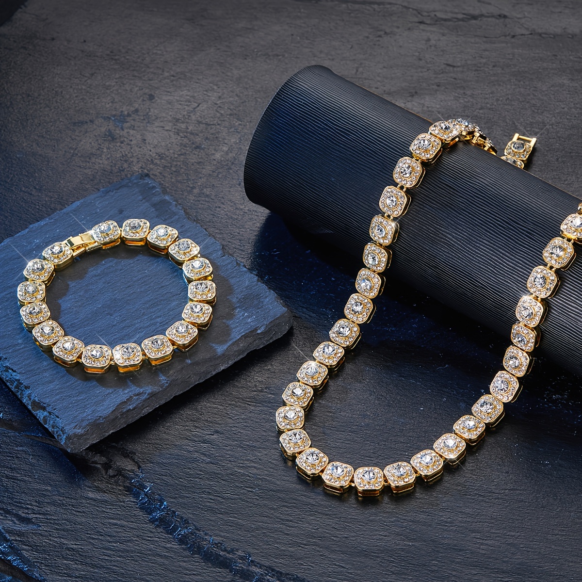 Cadena Swarovski Detalles 1