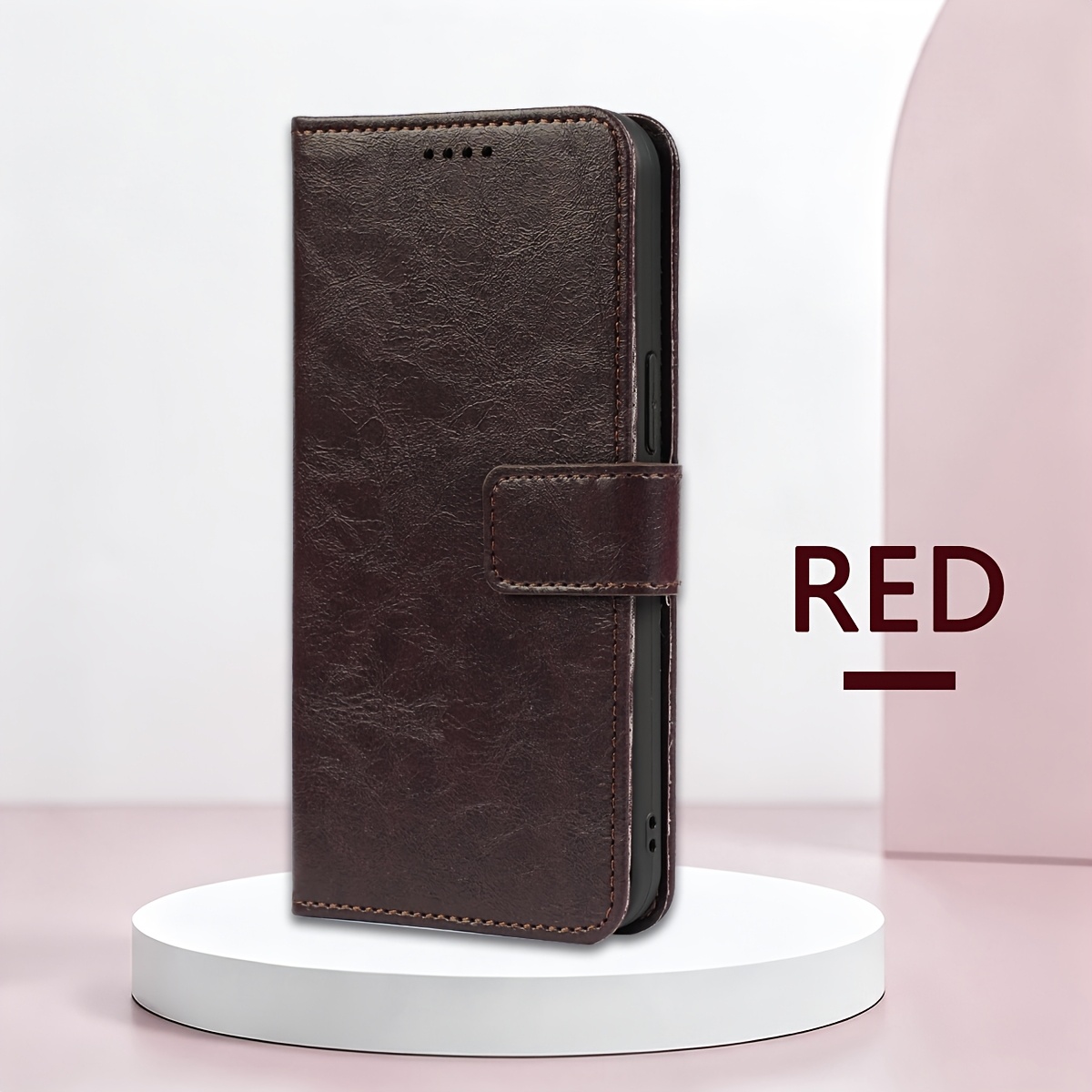 TEMU Phone Case: [for Wallet Case] Specifically Designed For Galaxy S26/s25 Portable Magnetic Flip Cover Case, 3 Card Slots And 1 Cash , Perfectly