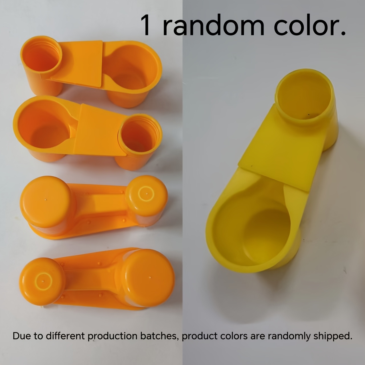 Image of 1pc Bidirectional Water Dispenser, Easy To Clean, , Pet Supplies, Pigeons, Parrots, Bird Drinking Cups (excluding Water Bottles) Random Colors