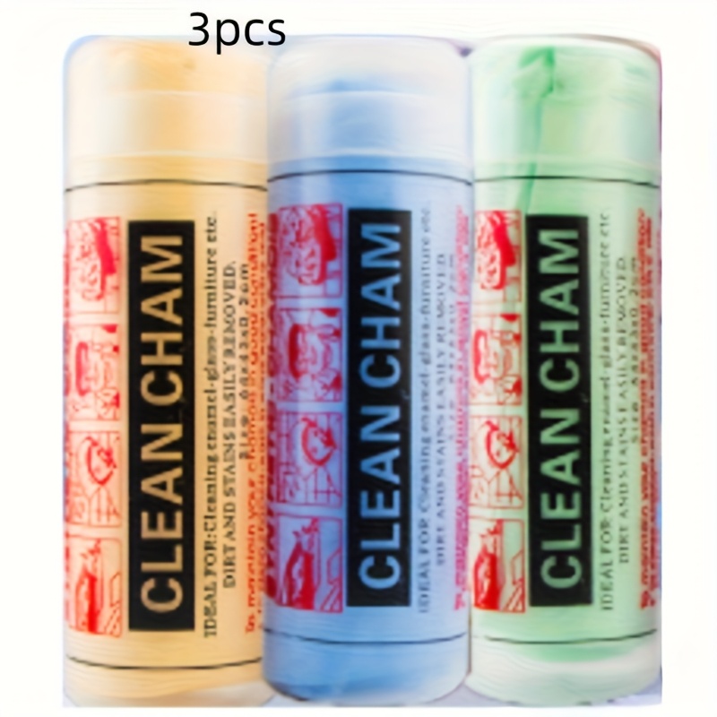 TEMU 3pcs, Including , Quick Drying Fiber Cloth, Super Absorbent Cleaning Towel, Suitable For Car Cleaning, Size 16.9x12.6 Inches