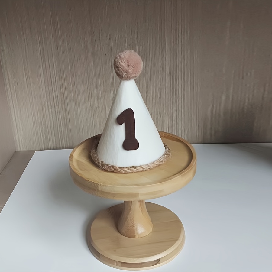 One-piece Forest-themed Felt Number Hat, Birthday Celebration Hat, Birthday Party Costume Prop, Ball Birthday Hat, Birthday Photo Decoration Prop