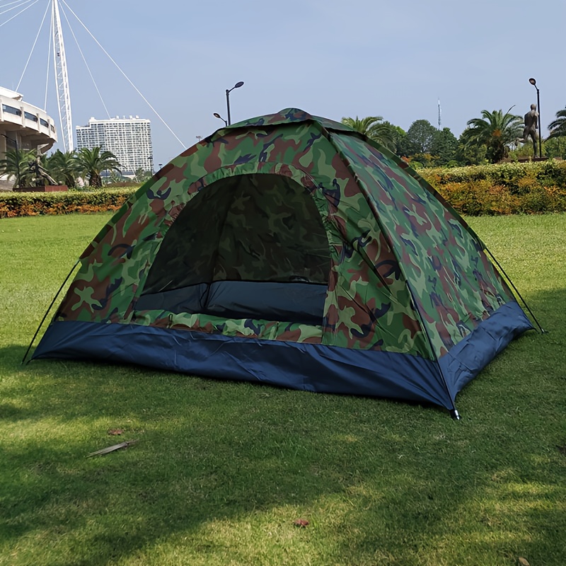 1pc outdoor travel camping camouflage tent high quality easy to store quick setup compact and portable best for christmas