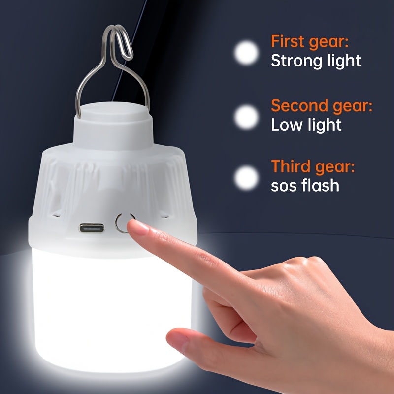 Outdoor Camping Charging Emergency Light Bulb
