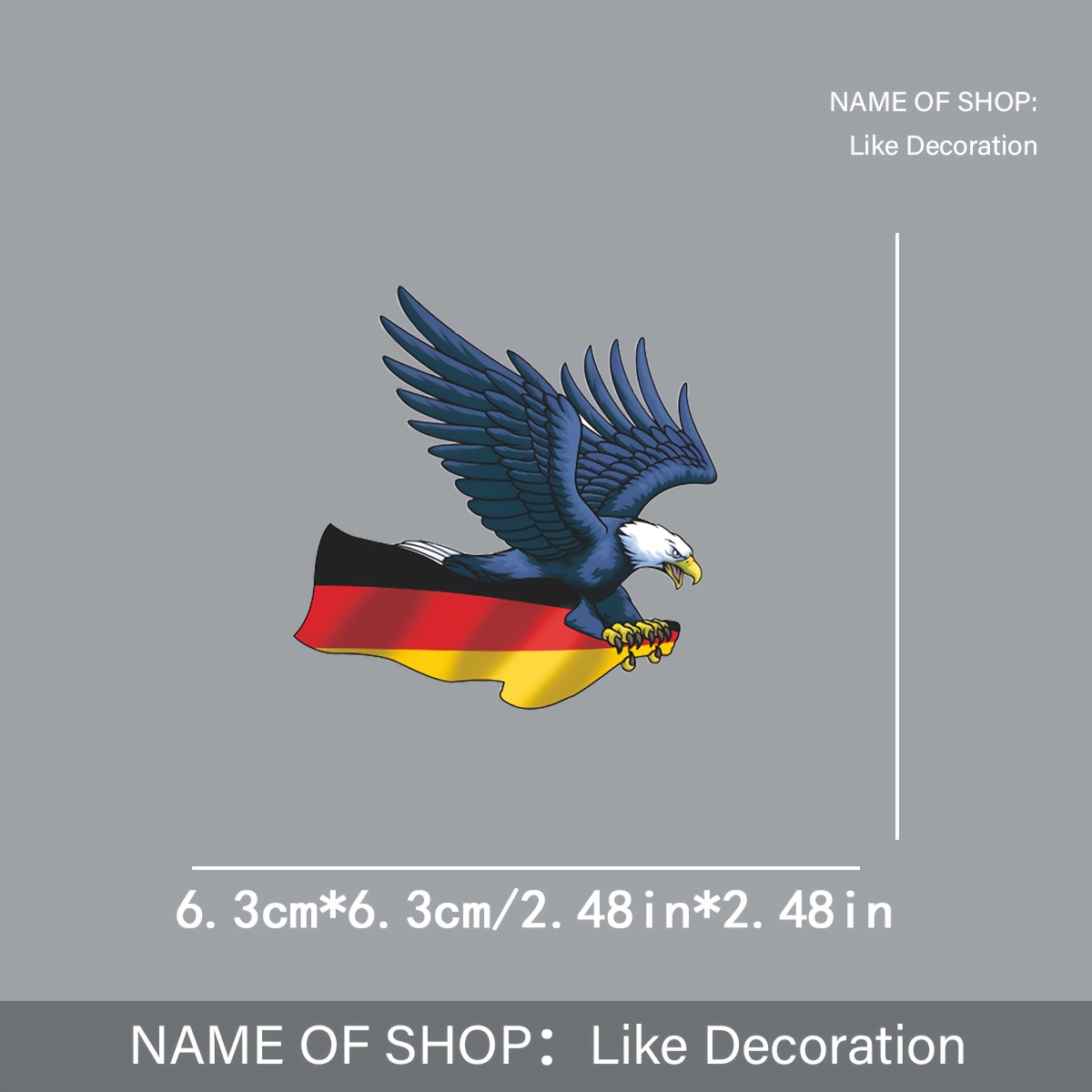1pc German Flag Heat Transfer Stickers - Fashionable Ironing, Transfer For T-shirts, Hats, Jeans, Backpacks, Pillowcases, Flags, Etc. Durable Washable Stickers, Easy-to-use Heat Transfer Film