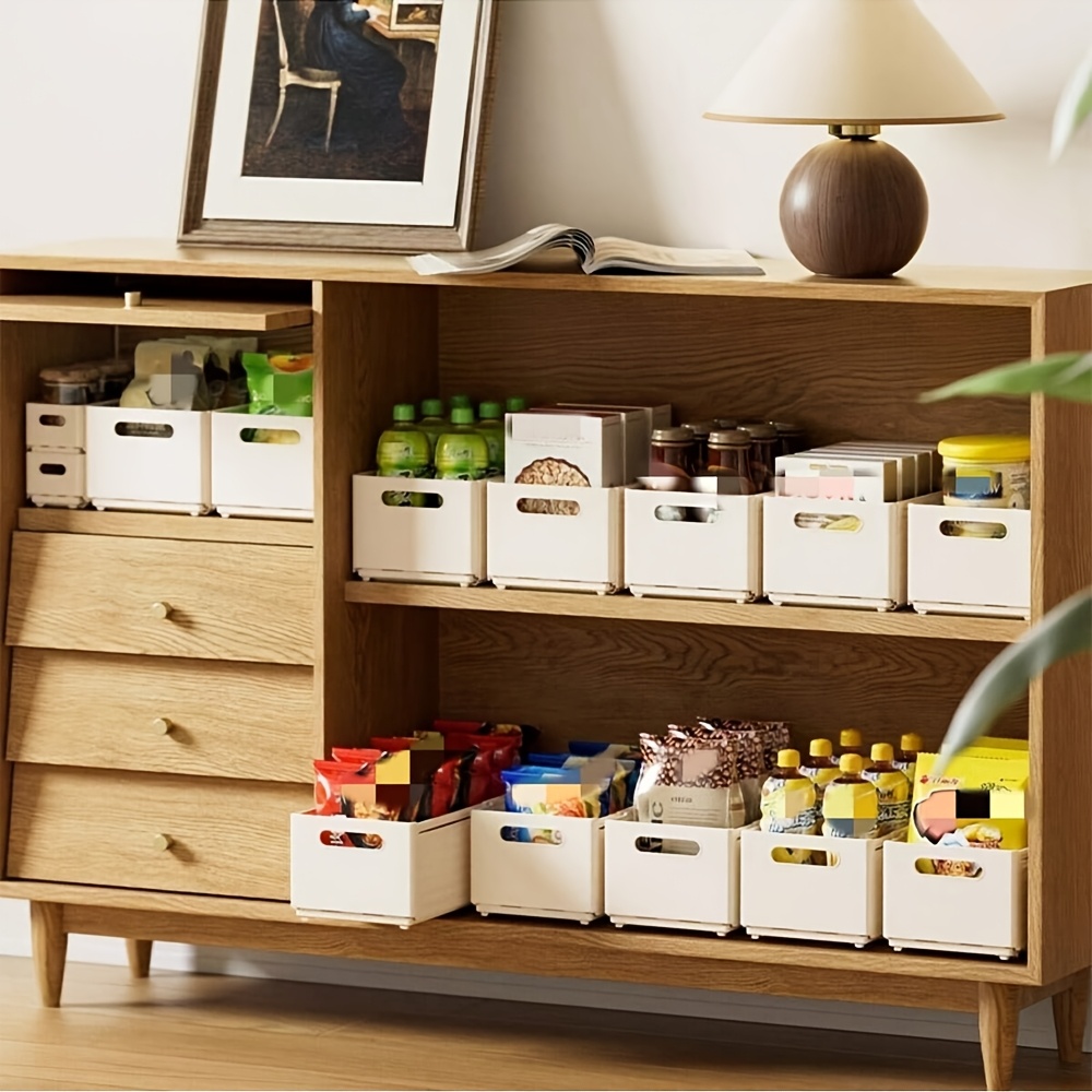 

Cabinet Organizer With Tracks - Drawer-style Storage Box For Kitchen, Bathroom & Bedroom - Plastic, , Jewelry Boxes