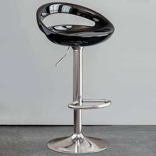 ergonomic adjustable height bar chair with backrest durable clean