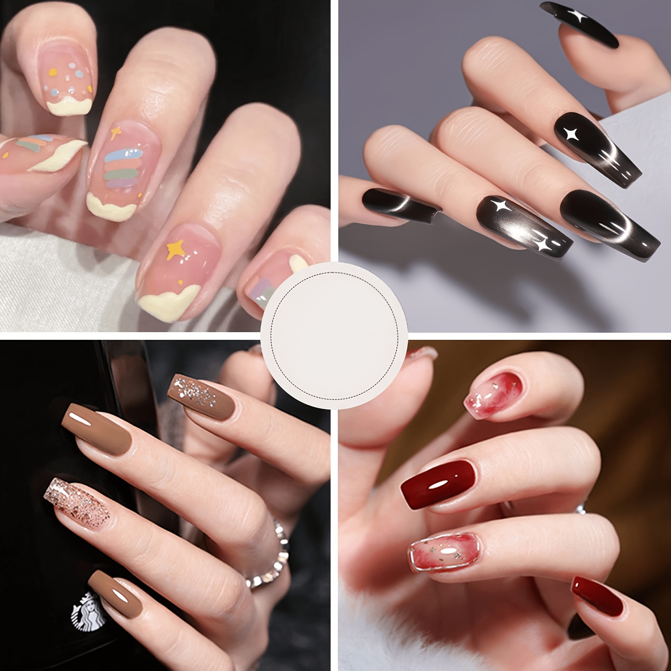 beginner s nail art tool kit: nail lamp + complete nail care and painting tool set. portable home-use   nail lamp. multi-functional nail brushes, nail files, nail clippers, cleaning brush, and gel polish curing lamp. essential for diy nail Product details 3