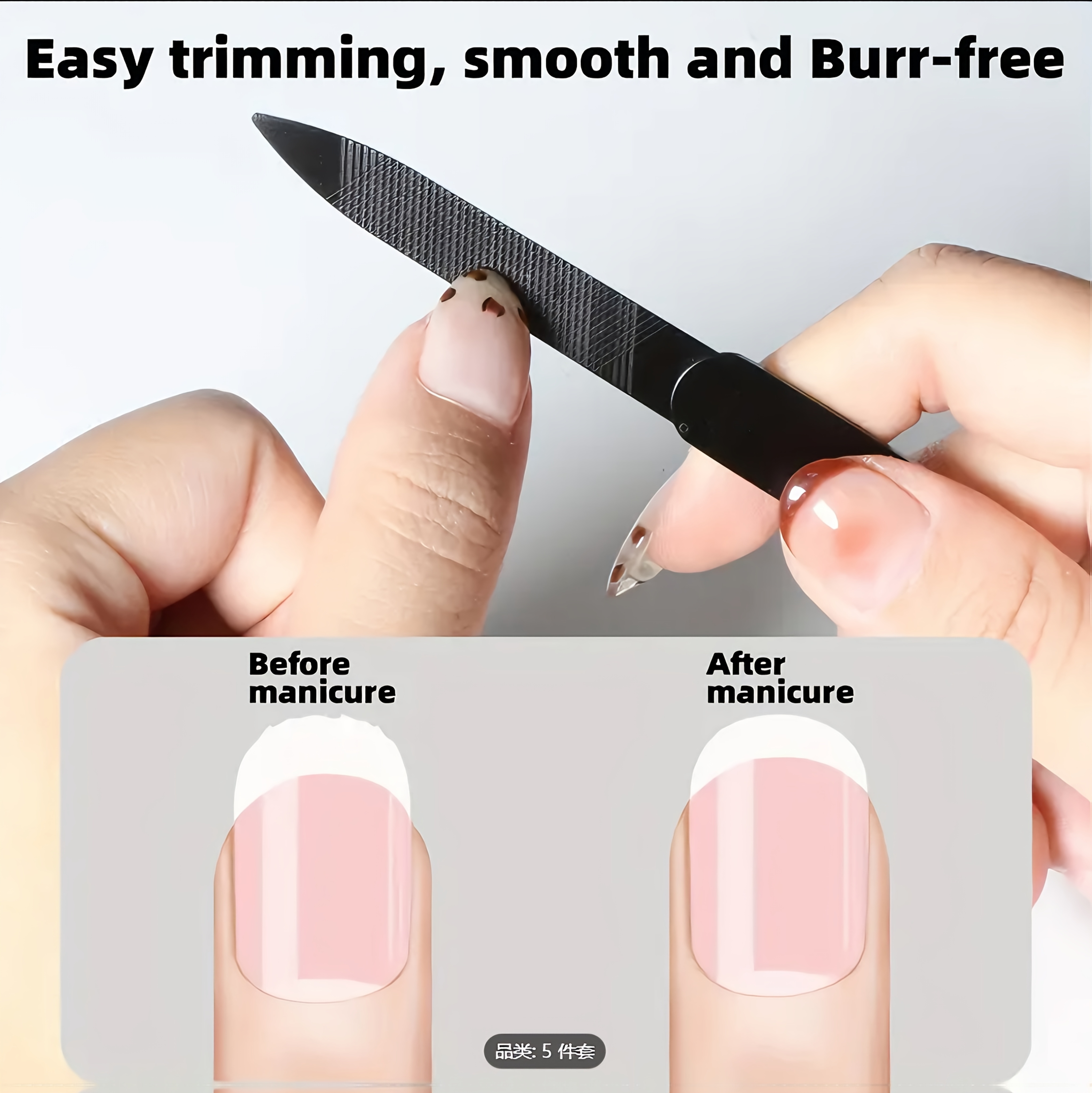 curved toe nail clipper large size toenail clippers suitable for thick and hard nails sharp and durable with locking storage design to prevent splashing Product details 7