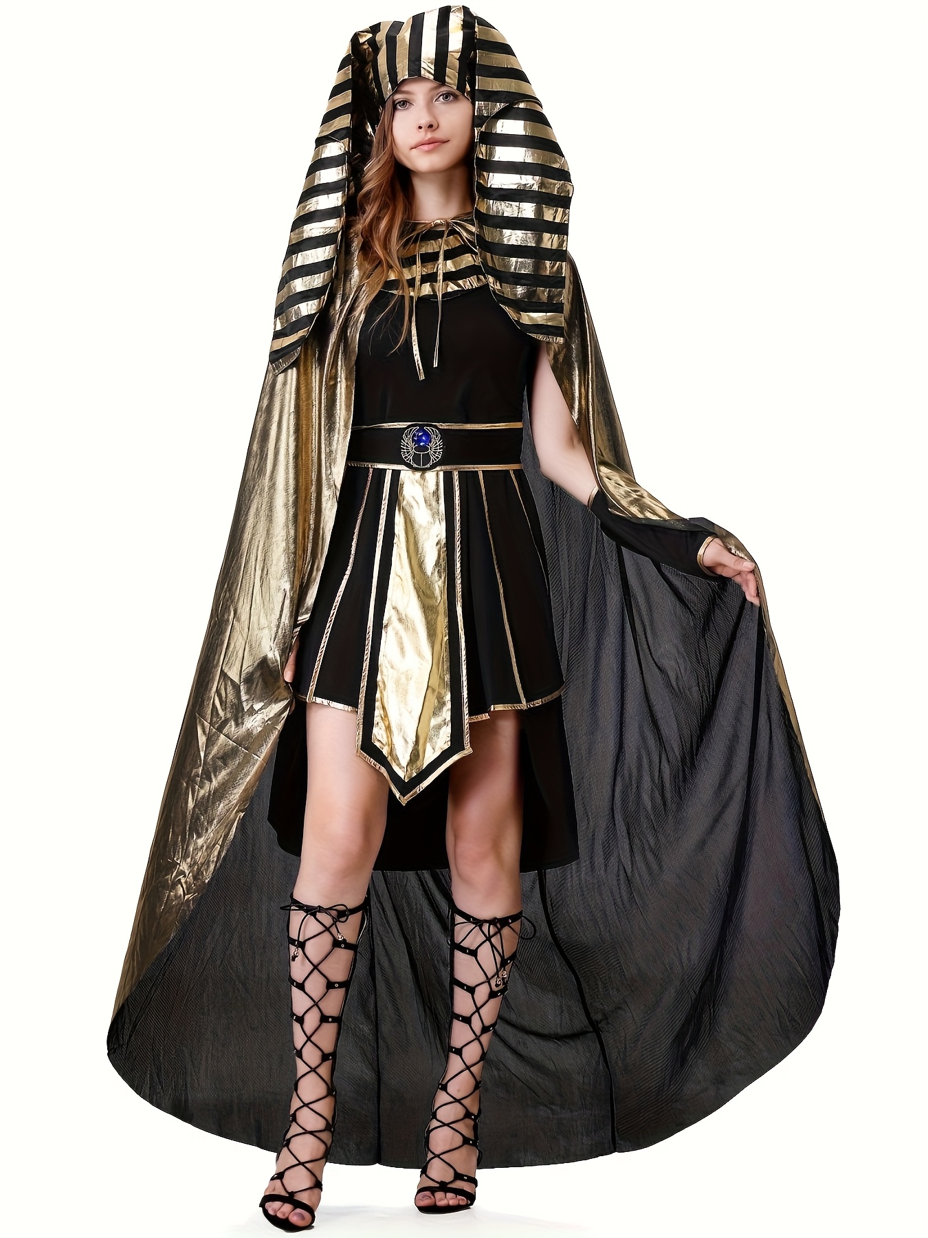 cleopatra costume carnival pharaoh cosplay outfit ancient - Temu Saudi  Arabia
