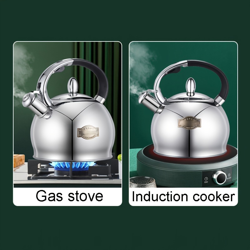 3l stainless steel   kettle large capacity   key pour 5 layer composite bottom for gas induction stoves details 5